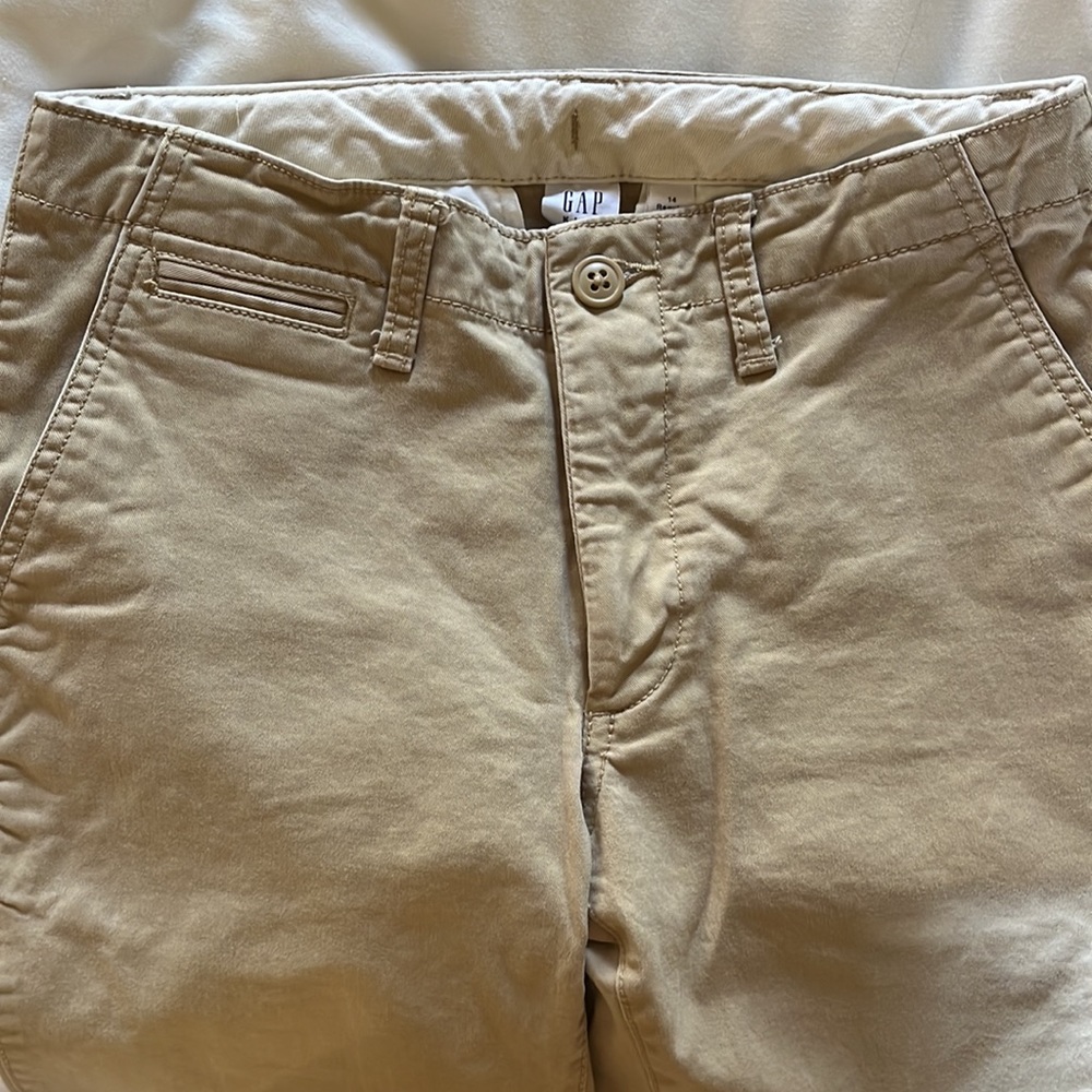 Gap kids, size 14 khaki pants adjustable waist.
